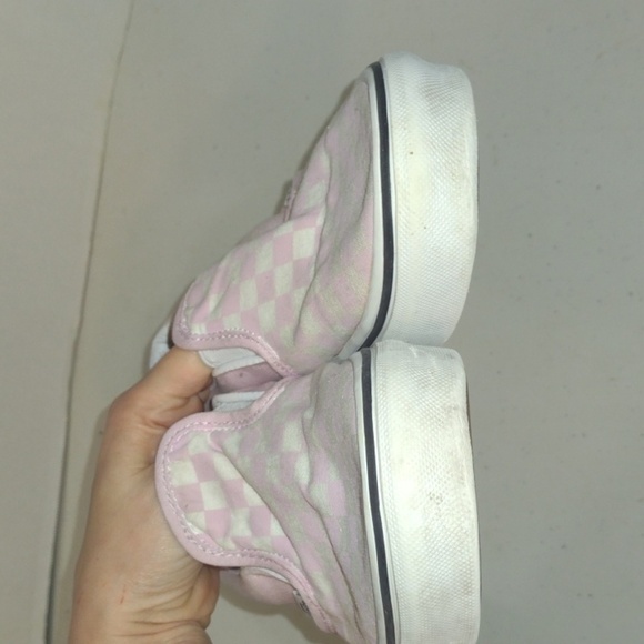 VANS CLASSIC SLIP-ON CHECKERBOARD SHOE for junior size Size 6 - Picture 5 of 12